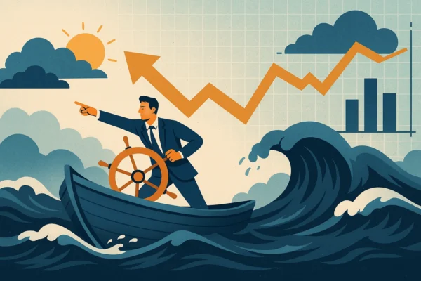 How Scenario Planning Empowers Advertisers to Navigate Economic Uncertainty man on a boat